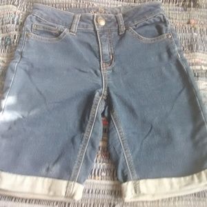 Justice 14 Slim denim shorts